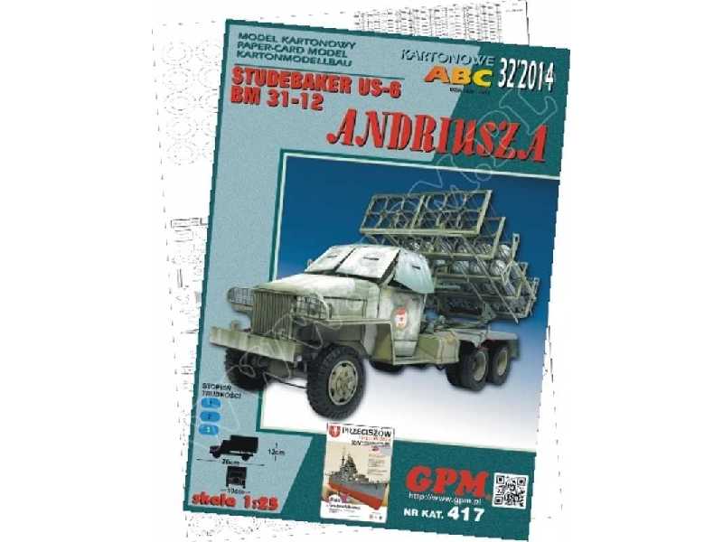 BM-31-12 ANDRIUSZA Komplet model i lasery - zdjęcie 1 BM-31-12 ANDRIUSZA Komplet model i lasery - zdjęcie 1