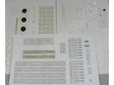 Sd.Kfz  251/7 PIONIER  Komplet model  i lasery - zdjęcie 4