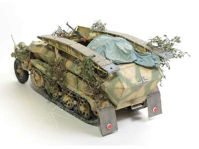 Sd.Kfz  251/7 PIONIER  Komplet model  i lasery - zdjęcie 5