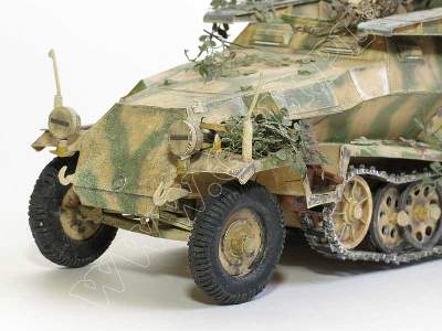 Sd.Kfz  251/7 PIONIER  Komplet model  i lasery - zdjęcie 9