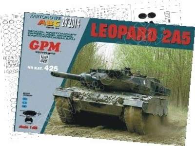 LEOPARD 2A5 (GPM)  Zestaw: model ,detale,  gąsienice - zdjęcie 2