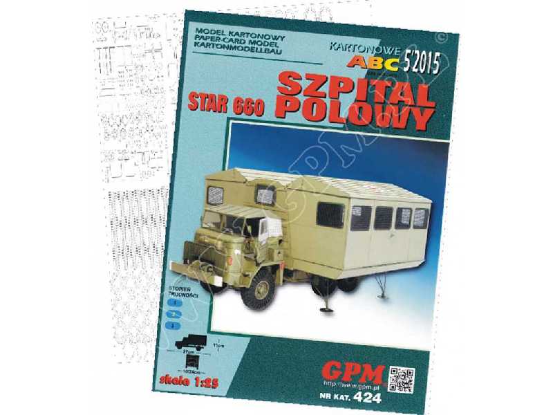 STAR 660 -SZPITAL POLOWY -zestaw model i lasery - zdjęcie 1 STAR 660 -SZPITAL POLOWY -zestaw model i lasery - zdjęcie 1