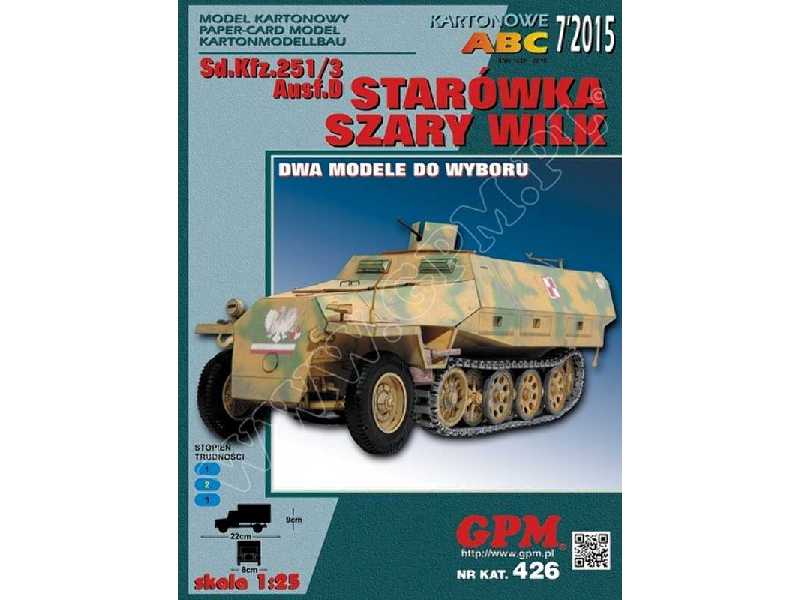 SZARY WILK / STARÓWKA (Sd.Kfz 251 D ) - zdjęcie 1 SZARY WILK / STARÓWKA (Sd.Kfz 251 D ) - zdjęcie 1