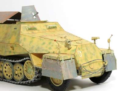 SZARY WILK  / STARÓWKA  (Sd.Kfz 251 D ) - komplet , model wręgi  - zdjęcie 4