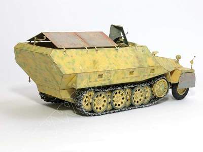 SZARY WILK  / STARÓWKA  (Sd.Kfz 251 D ) - komplet , model wręgi  - zdjęcie 6