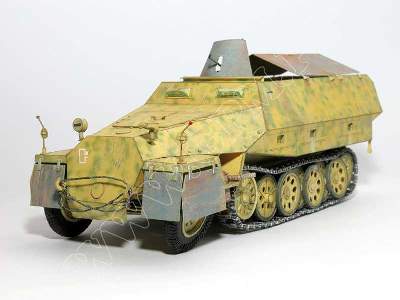 SZARY WILK  / STARÓWKA  (Sd.Kfz 251 D ) - komplet , model wręgi  - zdjęcie 8