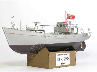 KFK 363   Kriegsfischkutter KOMPLET MODEL I LASERY - zdjęcie 2