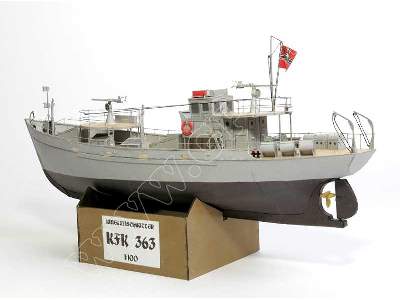 KFK 363   Kriegsfischkutter KOMPLET MODEL I LASERY - zdjęcie 13