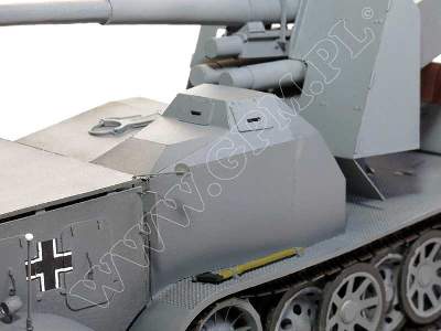 SELBSTFAHRLAFETTE Sd.Kfz 8 z Flak 18t  KOMPLET MODEL GASIENICE I - zdjęcie 3