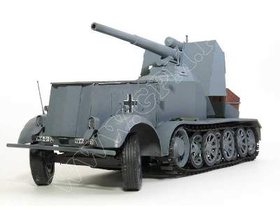 SELBSTFAHRLAFETTE Sd.Kfz 8 z Flak 18t  KOMPLET MODEL GASIENICE I - zdjęcie 11