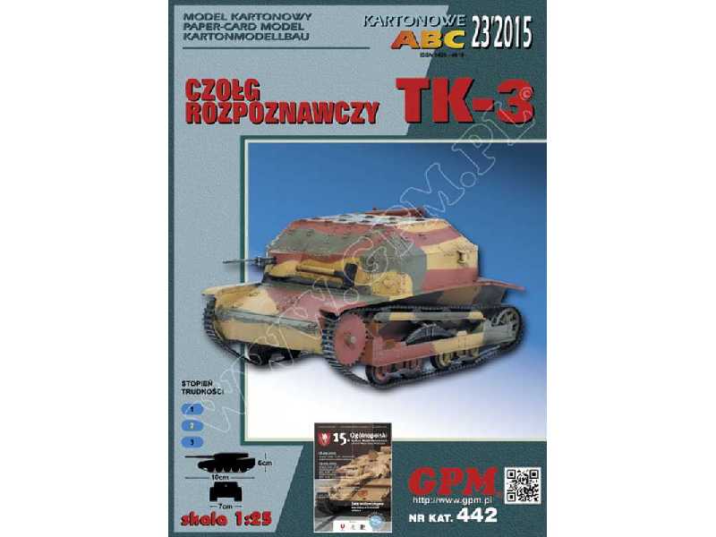 Czołg rozpoznawczy TK-3 - zdjęcie 1 Czołg rozpoznawczy TK-3 - zdjęcie 1