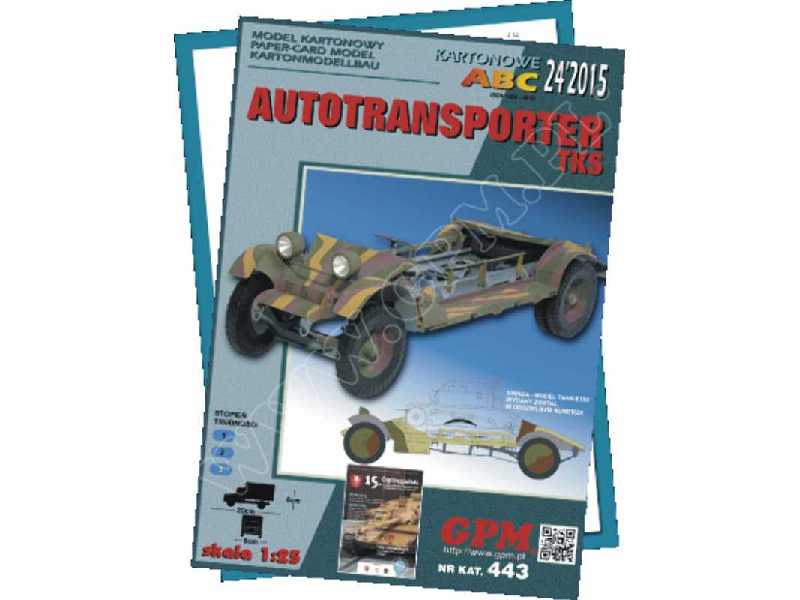AUTOTRANSPORTER TKS KOMPLET MODEL I LASERY - zdjęcie 1 AUTOTRANSPORTER TKS KOMPLET MODEL I LASERY - zdjęcie 1