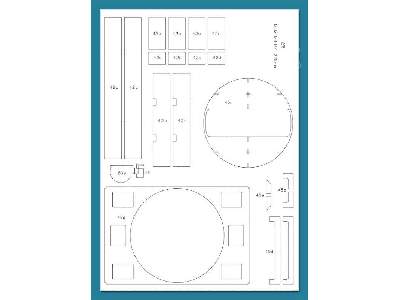 MOŹDZIERZ 220 mm wz.1932  KOMPLET MODEL I LASERY - zdjęcie 10