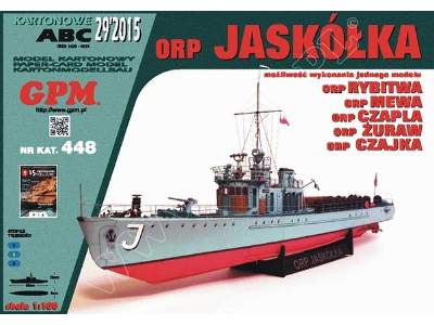 ORP JASKÓŁKA  (1935r) - zdjęcie 1