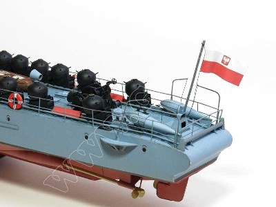 ORP JASKÓŁKA  (1935r)  KOMPLET MODEL I LASERY - zdjęcie 4