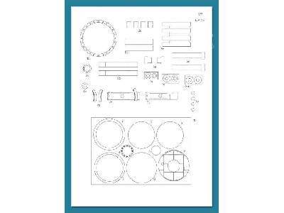 Armata CANET 100 mm - KOMPLET MODEL I LASERY - zdjęcie 7