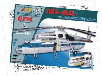 Mi-6A  AEROFLOT  KOMPLET -MODEL I LASERY - zdjęcie 1