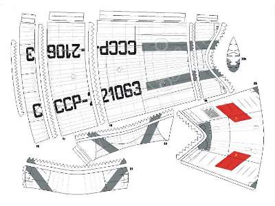 Mi-6A  AEROFLOT  KOMPLET -MODEL I LASERY - zdjęcie 6