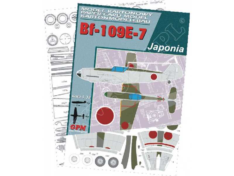 Bf-109E-7 "JAPONIA" ( MESSERSCHMITT Me 109 E-4 )-KOMPL - zdjęcie 1 Bf-109E-7 "JAPONIA" ( MESSERSCHMITT Me 109 E-4 )-KOMPL - zdjęcie 1