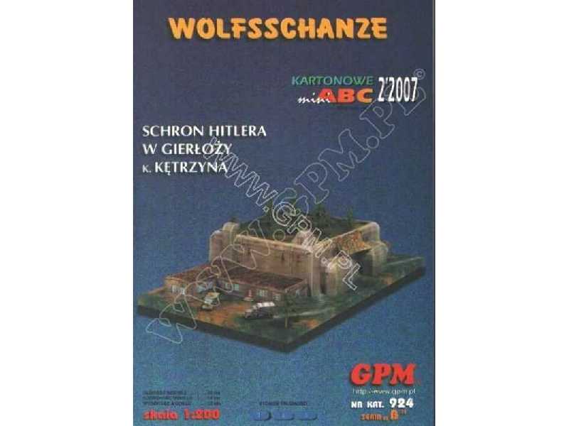 WOLFSSCHANZE - Schron Hitlera w Gierłoży - zdjęcie 1 WOLFSSCHANZE - Schron Hitlera w Gierłoży - zdjęcie 1