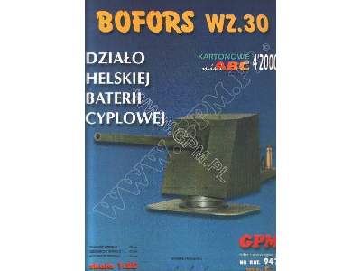 152mm Bofors wz 30 1/25 - zdjęcie 1