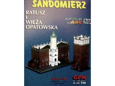 SANDOMIERZ - Ratusz i Brama Opatowska - zdjęcie 4