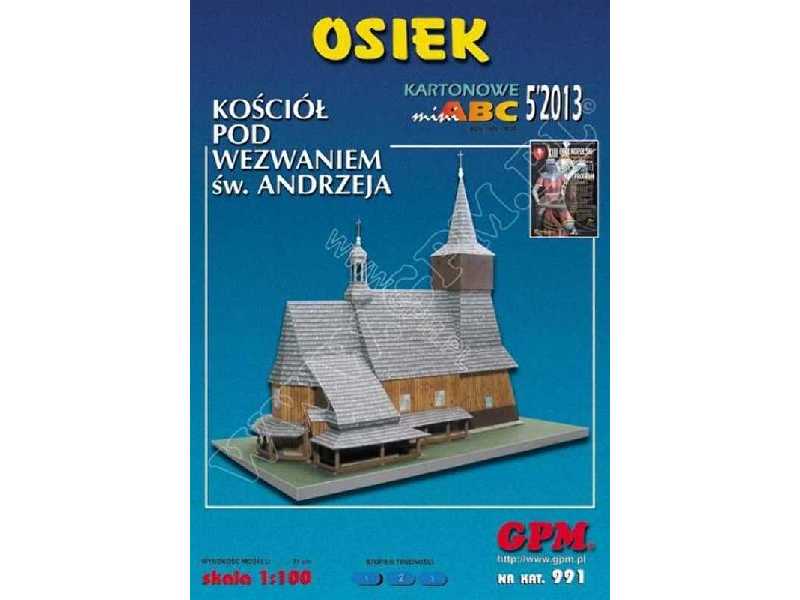 OSIEK-Kościól pw. Św Andrzeja - zdjęcie 1 OSIEK-Kościól pw. Św Andrzeja - zdjęcie 1