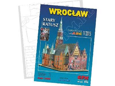 WROCŁAW -RATUSZ - ZESTAW model i wręgi - zdjęcie 1