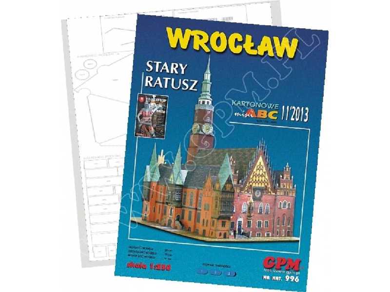 WROCŁAW -RATUSZ - ZESTAW model i wręgi - zdjęcie 1 WROCŁAW -RATUSZ - ZESTAW model i wręgi - zdjęcie 1