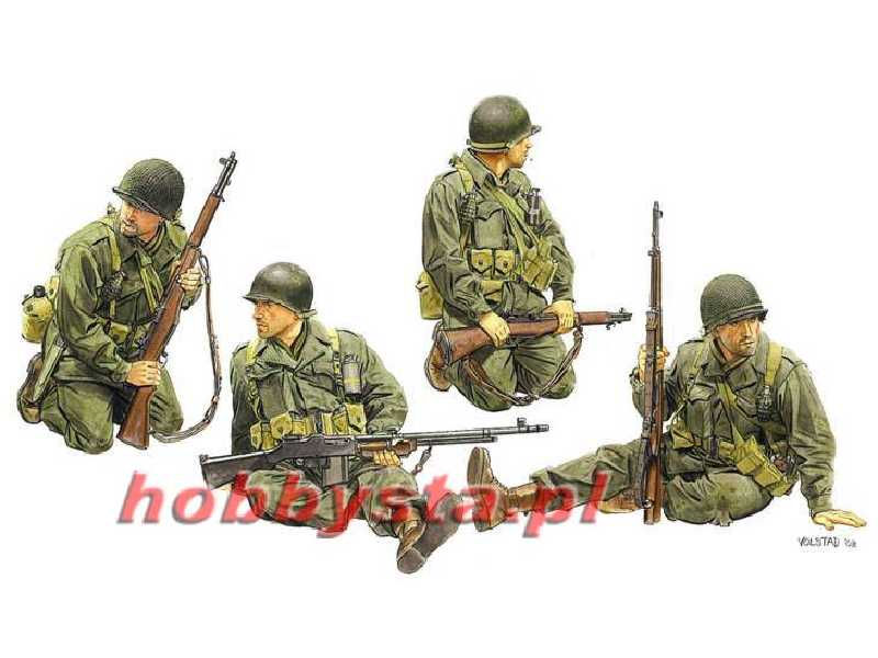 Figurki U.S. Army Tank Riders 1944-45 Gen2 - zdjęcie 1