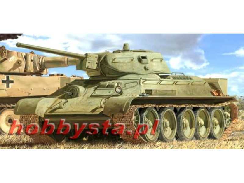 T-34/76 No.112 Factory "Krasnoe Sormovo" Late Produc - Smart Kit - zdjęcie 1 T-34/76 No.112 Factory "Krasnoe Sormovo" Late Produc - Smart Kit - zdjęcie 1
