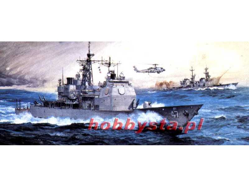Krążownik rakietowy U.S.S. Ticonderoga - zdjęcie 1 Krążownik rakietowy U.S.S. Ticonderoga - zdjęcie 1