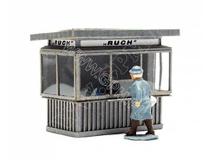 Kiosk RUCH (N) - wycięty laserem - zdjęcie 1 Kiosk RUCH (N) - wycięty laserem - zdjęcie 1