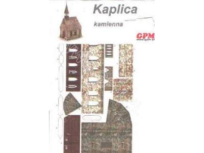 Kapliczka kamienna TT-model wyciety laserem - zdjęcie 3