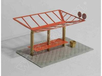 PRZYSTANKI MPK (TT) -model wycięty laserem - zdjęcie 4