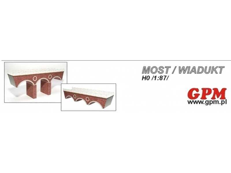 MOST I / WIADUKT (HO) -modele wycięte laserem - zdjęcie 1 MOST I / WIADUKT (HO) -modele wycięte laserem - zdjęcie 1