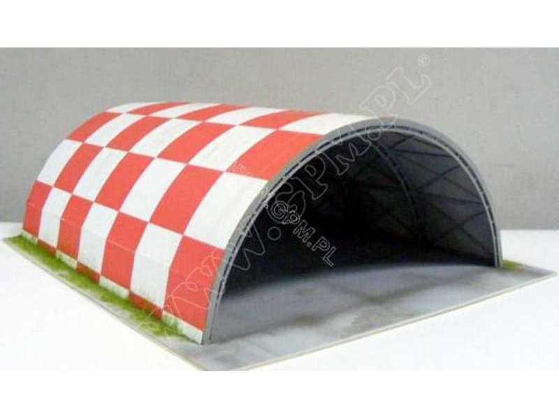 HANGAR SPORTOWY 1/87 -Model wycięty laserem - zdjęcie 1 HANGAR SPORTOWY 1/87 -Model wycięty laserem - zdjęcie 1