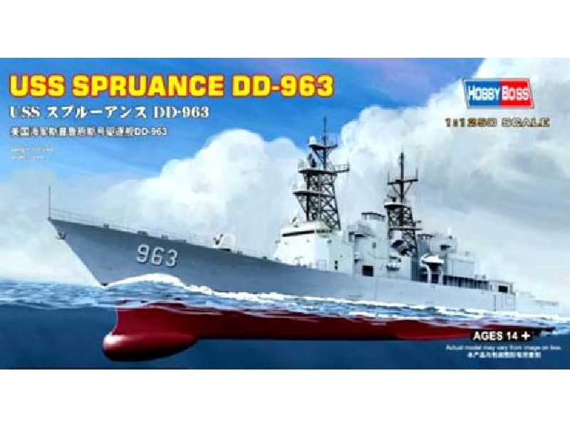 Niszczyciel rakietowy USS Spruance DD-963 - zdjęcie 1 Niszczyciel rakietowy USS Spruance DD-963 - zdjęcie 1