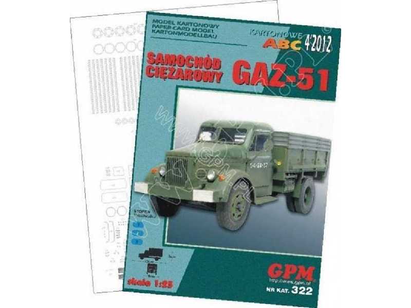 Gaz-51 "WICHURA" + wręgi - zdjęcie 1 Gaz-51 "WICHURA" + wręgi - zdjęcie 1