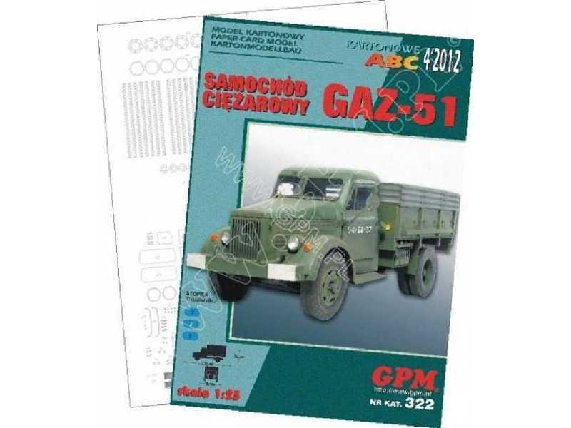 Gaz-51 &quot;WICHURA&quot; + wręgi - zdjęcie 1