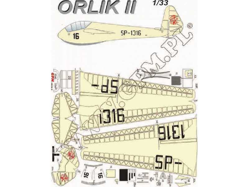 ORLIK II wkładka z kartonowki - zdjęcie 1 ORLIK II wkładka z kartonowki - zdjęcie 1