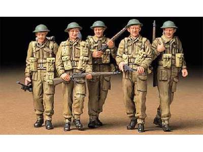 Figurki Patrol brytyjskiej piechoty - zdjęcie 1