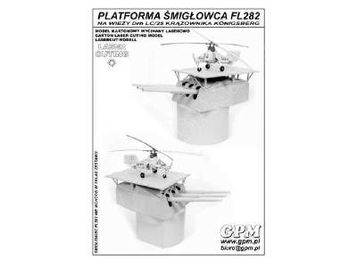 PLATFORMA   do FLETTNER KOLIBRI - model wycięty laserem - zdjęcie 1