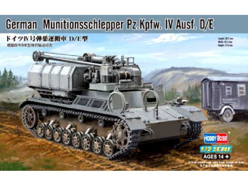 Traktor amunicyjny Pz.Kpfw.IV D/E - zdjęcie 1 Traktor amunicyjny Pz.Kpfw.IV D/E - zdjęcie 1