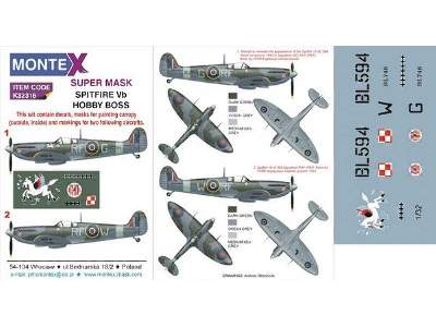 SPITFIRE Vb HOBBY BOSS - zdjęcie 1