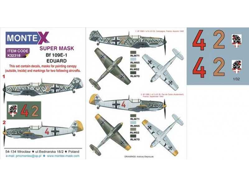 Bf 109E-1 EDUARD - zdjęcie 1 Bf 109E-1 EDUARD - zdjęcie 1