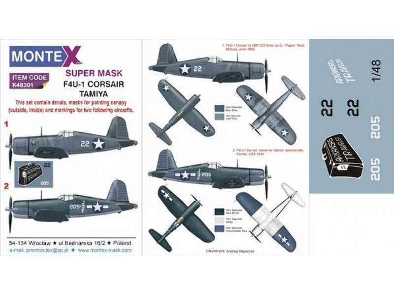 F4U-1 CORSAIR TAMIYA - zdjęcie 1 F4U-1 CORSAIR TAMIYA - zdjęcie 1