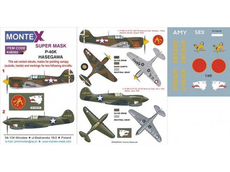P-40K HASEGAWA - zdjęcie 1 P-40K HASEGAWA - zdjęcie 1
