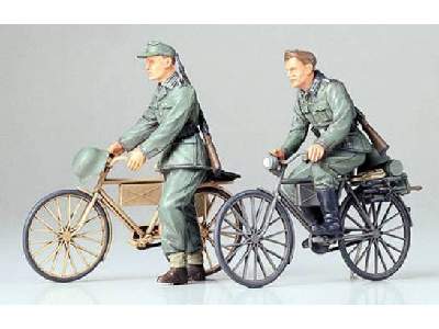 Figurki Niemcy na rowerach - zdjęcie 1