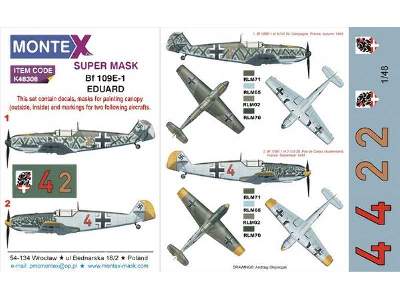 Bf 109E-1 EDUARD - zdjęcie 1